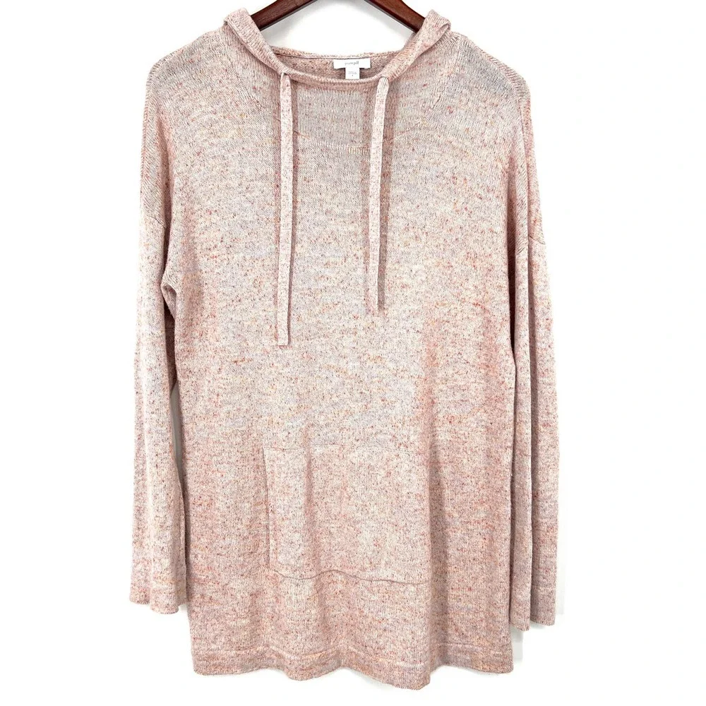 J. Jill Oversized Women’s Hooded Sweater Size S Small Blouse Shirt Top - Picture 1 of 6